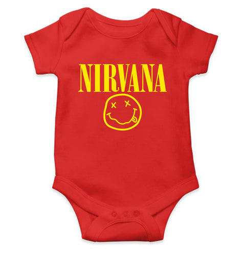 Nirvana Kids Romper Kids Romper For Baby Boy/Girl-0-5 Months(18 Inches)-RED-Ektarfa.online