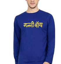 Load image into Gallery viewer, Gully Boy Full Sleeves T-Shirt for Men-Royal Blue-Ektarfa.online
