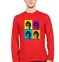 Load image into Gallery viewer, Bob Dylan Full Sleeves T-Shirt for Men-Red-Ektarfa.online

