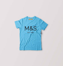 Load image into Gallery viewer, M&amp;S Kids T-Shirt for Boy/Girl-0-1 Year(20 Inches)-Light Blue-Ektarfa.online
