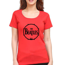Load image into Gallery viewer, Beatles T-Shirt for Women-Red-Ektarfa.online
