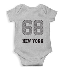 Load image into Gallery viewer, New York Kids Romper For Baby Boy/Girl-0-5 Months(18 Inches)-Grey-Ektarfa.online
