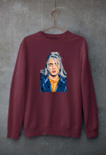 Load image into Gallery viewer, Billie Eilish Unisex Sweatshirt for Men/Women-S(40 Inches)-Maroon-Ektarfa.online
