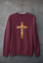 Load image into Gallery viewer, Christian Unisex Sweatshirt for Men/Women-S(40 Inches)-Maroon-Ektarfa.online
