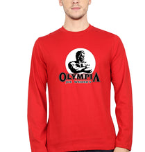 Load image into Gallery viewer, Olympia Full Sleeves T-Shirt for Men-Red-Ektarfa.online
