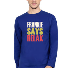 Load image into Gallery viewer, Frankie Says Relax Friends Full Sleeves T-Shirt for Men-Royal Blue-Ektarfa.online
