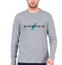 Load image into Gallery viewer, Myprotein Full Sleeves T-Shirt for Men-Grey Melange-Ektarfa.online
