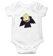 Load image into Gallery viewer, Minion Vampire Kids Romper For Baby Boy/Girl-0-5 Months(18 Inches)-White-Ektarfa.online
