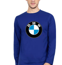 Load image into Gallery viewer, BMW Full Sleeves T-Shirt for Men-Royal Blue-Ektarfa.online
