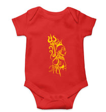 Load image into Gallery viewer, Mahakal Mahadev Bholenath Shiva Shivji Kids Romper For Baby Boy/Girl-0-5 Months(18 Inches)-RED-Ektarfa.online
