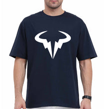 Load image into Gallery viewer, Rafael Nadal (RAFA) Oversized T-Shirt for Men-Navy Blue-Ektarfa.online
