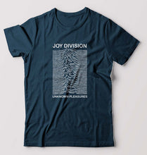 Load image into Gallery viewer, Joy Division T-Shirt for Men-S(38 Inches)-Petrol Blue-Ektarfa.online
