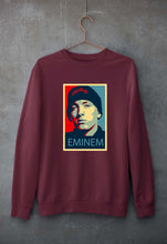 Load image into Gallery viewer, EMINEM Unisex Sweatshirt for Men/Women-S(40 Inches)-Maroon-Ektarfa.online
