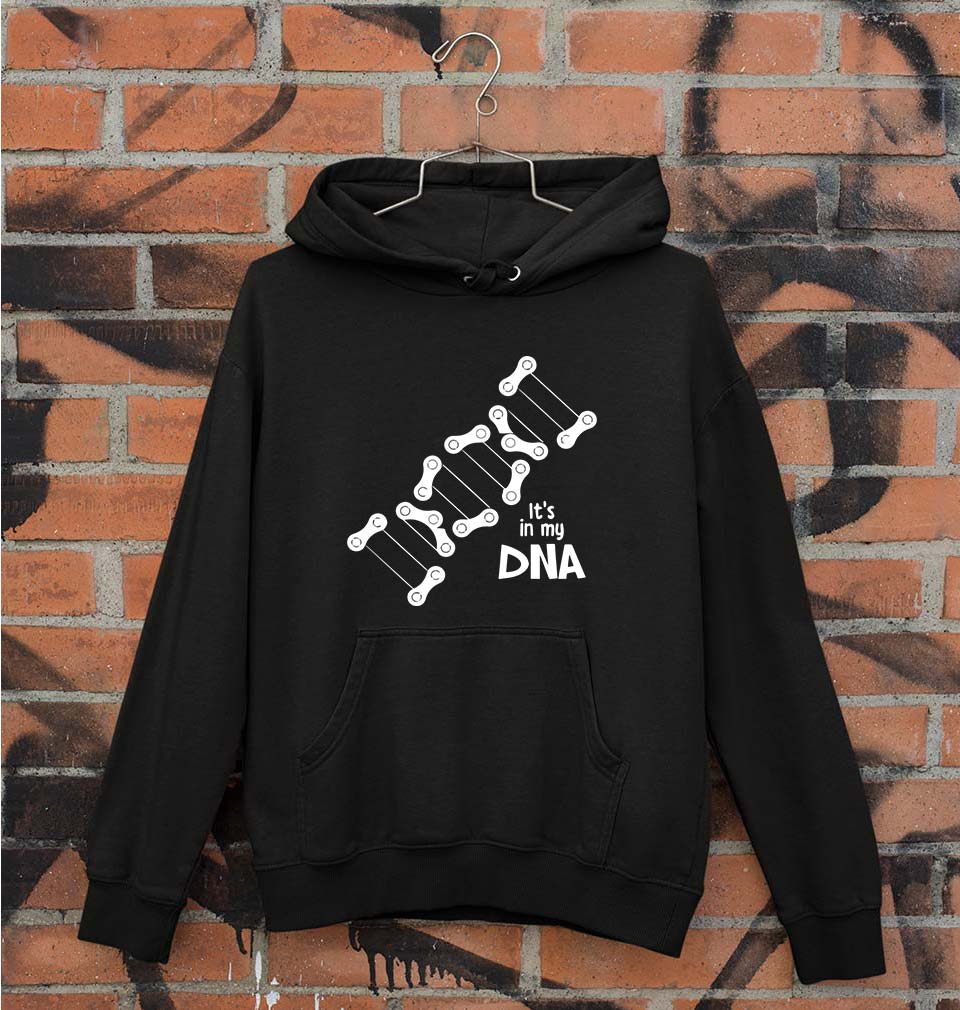 Cycling DNA Unisex Hoodie for Men/Women-Black-Ektarfa.online