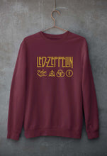 Load image into Gallery viewer, Led Zeppelin Unisex Sweatshirt for Men/Women-Maroon-Ektarfa.online

