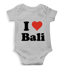 Load image into Gallery viewer, I Love Bali Kids Romper For Baby Boy/Girl-0-5 Months(18 Inches)-Grey-Ektarfa.online
