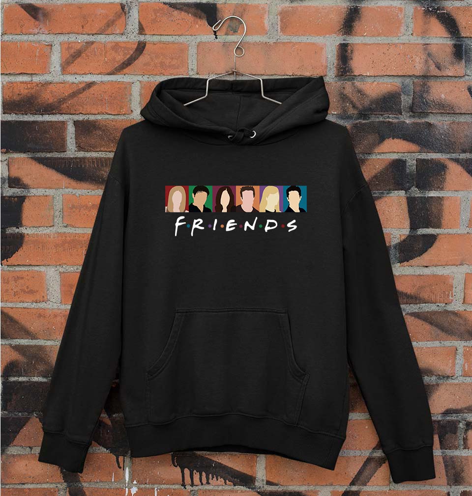 Friends Unisex Hoodie for Men/Women-S(40 Inches)-Black-Ektarfa.online