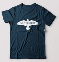 Load image into Gallery viewer, GOT Game Of Thrones Winter Is Here T-Shirt for Men-Petrol Blue-Ektarfa.online

