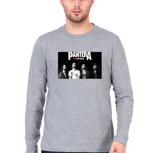 Load image into Gallery viewer, Pantera Full Sleeves T-Shirt for Men-Grey Melange-Ektarfa.online
