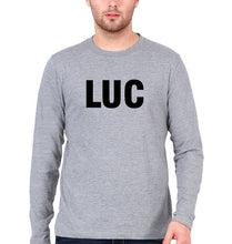 Load image into Gallery viewer, LUC Full Sleeves T-Shirt for Men-Grey Melange-Ektarfa.online
