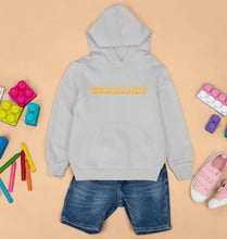 Load image into Gallery viewer, Commando Kids Hoodie for Boy/Girl-Grey-Ektarfa.online
