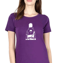 Load image into Gallery viewer, Sasuke Uchiha T-Shirt for Women-XS(32 Inches)-Purple-Ektarfa.online
