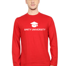 Load image into Gallery viewer, Amity Full Sleeves T-Shirt for Men-Red-Ektarfa.online
