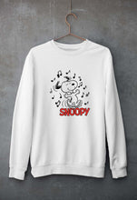 Load image into Gallery viewer, Peanuts Snoopy Unisex Sweatshirt for Men/Women-White-Ektarfa.online
