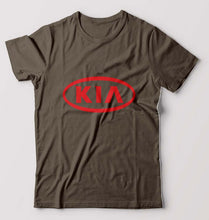 Load image into Gallery viewer, Kia T-Shirt for Men-Olive Green-Ektarfa.online
