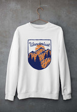 Load image into Gallery viewer, Wanderlust Unisex Sweatshirt for Men/Women-S(40 Inches)-White-Ektarfa.online
