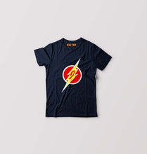 Load image into Gallery viewer, Junior Flash T-Shirt for Boy/Girl-Navy Blue-Ektarfa.online

