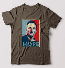 Load image into Gallery viewer, Elon Musk Hope T-Shirt for Men-Olive Green-Ektarfa.online
