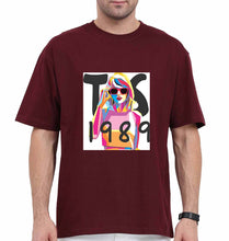 Load image into Gallery viewer, Taylor Swift Oversized T-Shirt for Men-Maroon-Ektarfa.online
