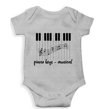 Load image into Gallery viewer, Piano Kids Romper For Baby Boy/Girl-Grey-Ektarfa.online
