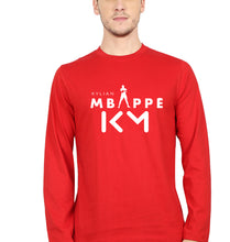 Load image into Gallery viewer, Kylian Mbappé Full Sleeves T-Shirt for Men-Red-Ektarfa.online
