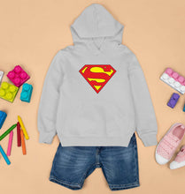 Load image into Gallery viewer, Superman Kids Hoodie for Boy/Girl-0-1 Year(22 Inches)-Grey-Ektarfa.online
