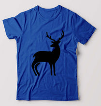 Load image into Gallery viewer, Deer T-Shirt for Men-Royal Blue-Ektarfa.online
