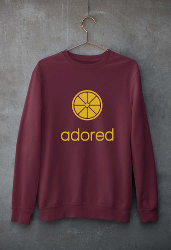 Adored Unisex Sweatshirt for Men/Women-Maroon-Ektarfa.online