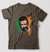 Load image into Gallery viewer, Conor McGregor T-Shirt for Men-Olive Green-Ektarfa.online
