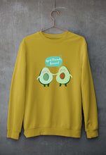 Load image into Gallery viewer, Avocado BFF Unisex Sweatshirt for Men/Women-Mustard Yellow-Ektarfa.online

