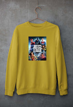 Load image into Gallery viewer, Justice League Unisex Sweatshirt for Men/Women-Mustard Yellow-Ektarfa.online
