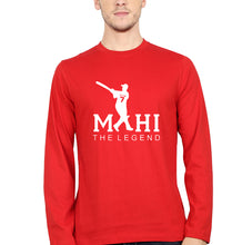 Load image into Gallery viewer, MS Dhoni (MSD) Full Sleeves T-Shirt for Men-RED-Ektarfa.online
