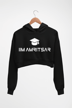 Load image into Gallery viewer, IIM Amritsar Crop HOODIE FOR WOMEN
