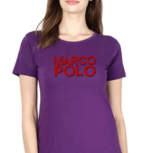 Load image into Gallery viewer, Marco Polo T-Shirt for Women-Purple-Ektarfa.online
