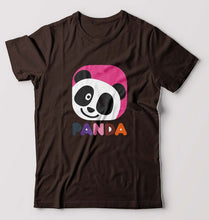 Load image into Gallery viewer, Panda T-Shirt for Men-Coffee brown-Ektarfa.online
