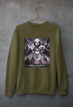 Load image into Gallery viewer, Moon Knight Unisex Sweatshirt for Men/Women-Olive Green-Ektarfa.online
