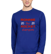 Load image into Gallery viewer, Ronnie O&#39;Sullivan Snooker Full Sleeves T-Shirt for Men-Royal blue-Ektarfa.online
