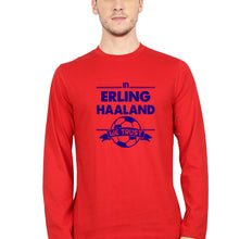 Load image into Gallery viewer, Erling Haaland Full Sleeves T-Shirt for Men-Red-Ektarfa.online
