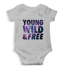 Load image into Gallery viewer, Young Wild Free Kids Romper For Baby Boy/Girl-Grey-Ektarfa.online
