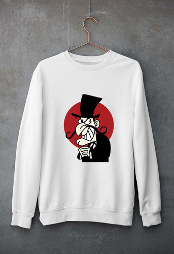 Villainc Unisex Sweatshirt for Men/Women-White-Ektarfa.online